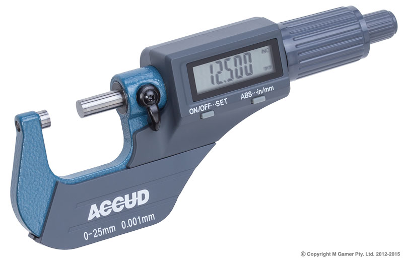 0-25mm Digital Outside Micrometer